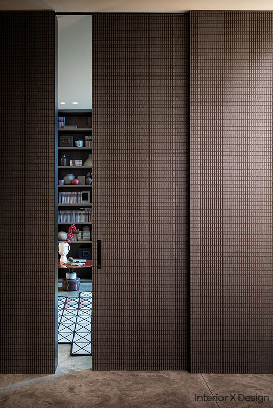 Contemporary Veneer Sliding Doors