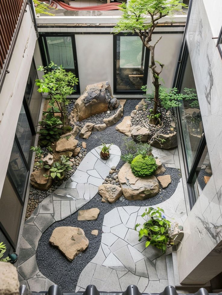 Small Space Indoor Courtyard Designs: Bringing Nature Inside