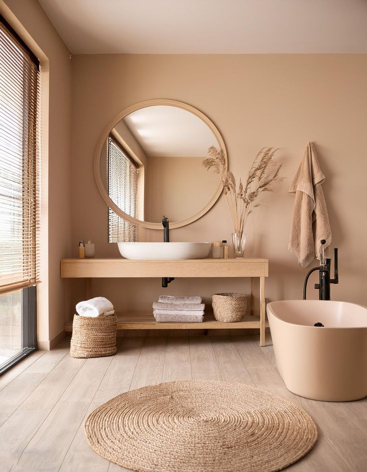 Light and Airy Bathrooms with Soft Colours