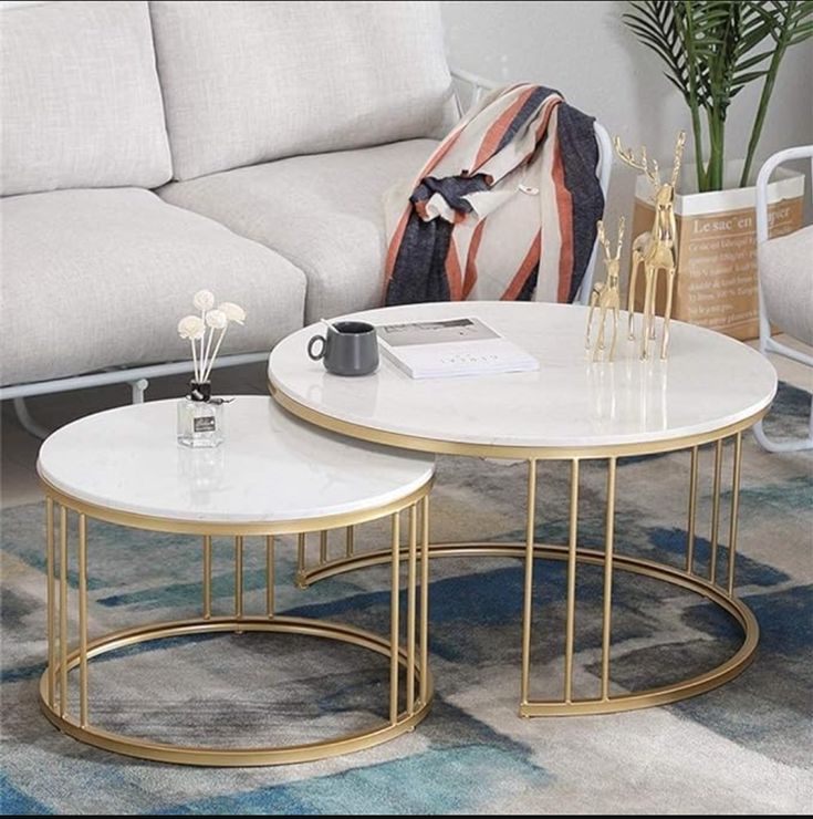 Modern Geometric Center Table Design