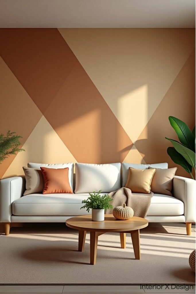 living room interior wall painting design