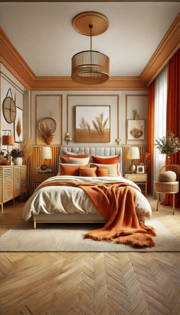 Orange and Beige: A Warm, Subtle and Elegant Look