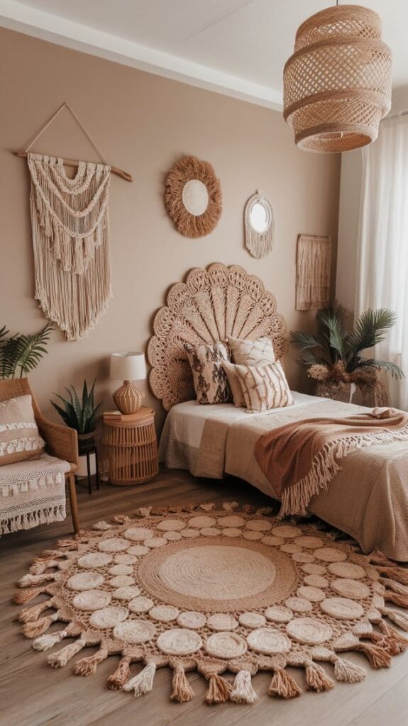 Create Cozy Vibes with Bohemian Bedroom Furniture Design