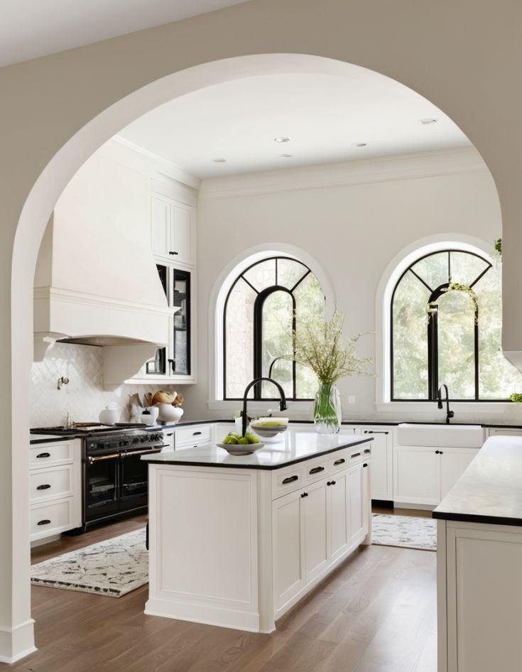  Modern Arch Design for Kitchen: Clean Lines and Sophistication