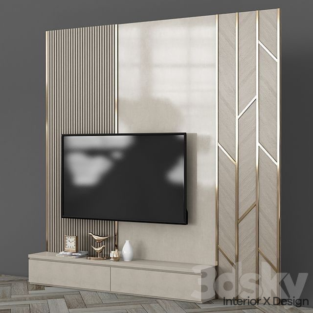 tv panel design for drawing room