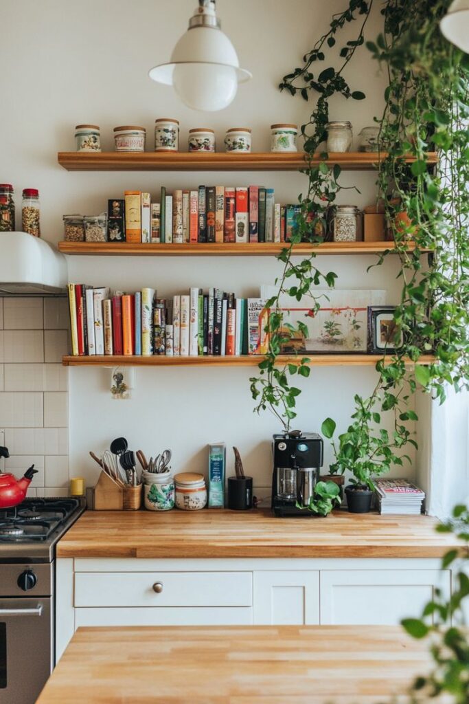 Go for Open Shelving in the Kitchen