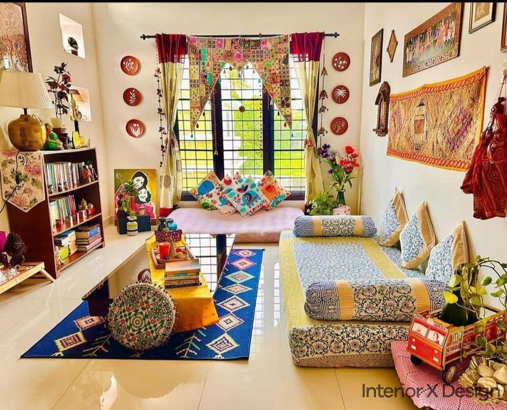 simple traditional indian living room designs