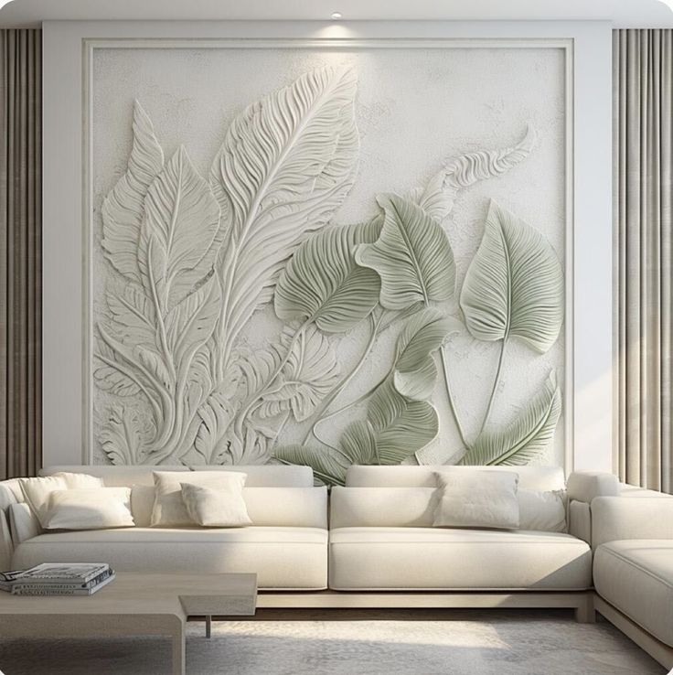 Living Room 3D Wall Painting Ideas