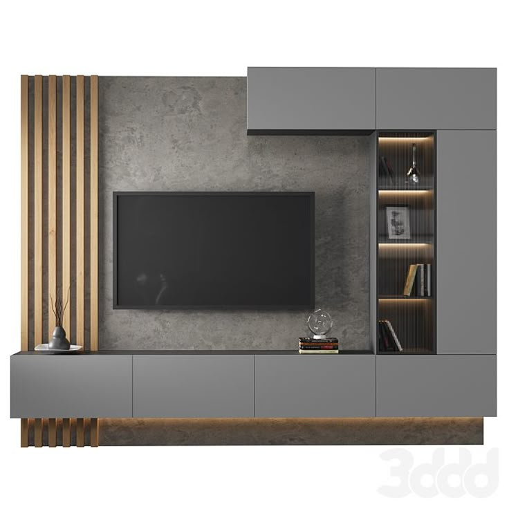 Modern TV Panel with Storage: A Blend of Style and Practicality