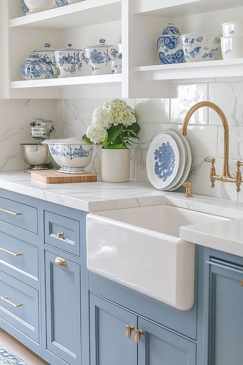 Blue and White: Fresh and Inviting for a Cool Ambiance