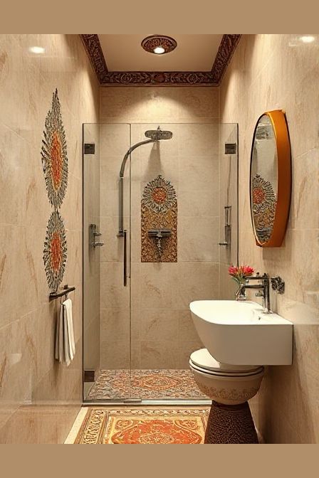 Vintage Indian Bathroom Design