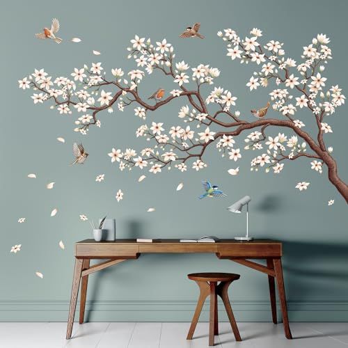 Floral Bedroom Wall Stickers