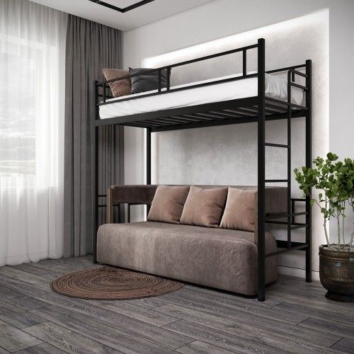 Industrial Double Deck Bed Design