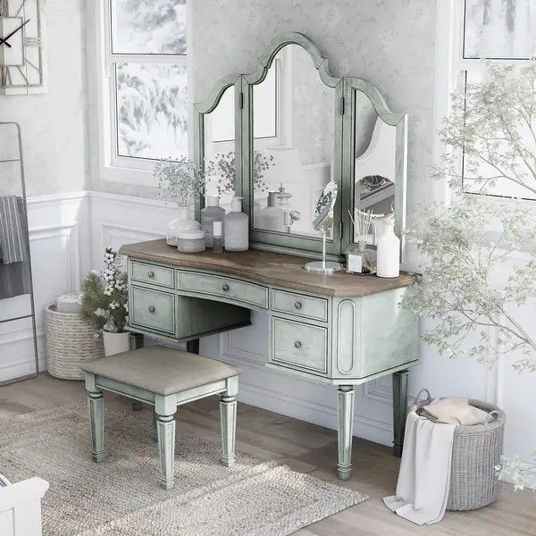  Mirrored Furniture for Added Glamour