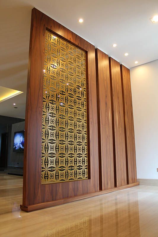 CNC Wood Panels for Living Room Walls