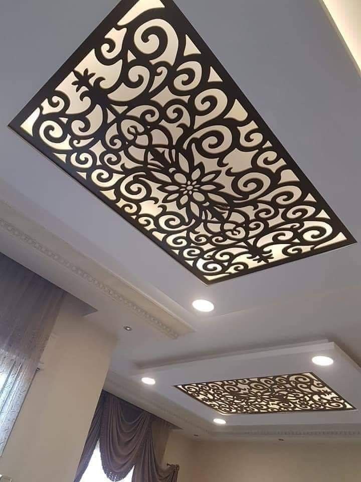 CNC Designs for False Ceiling Panels