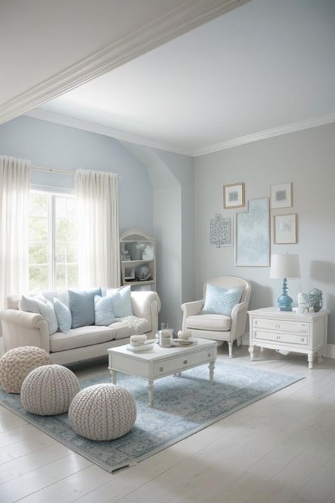 Soft Blue: A Calming Colour for Your Hall