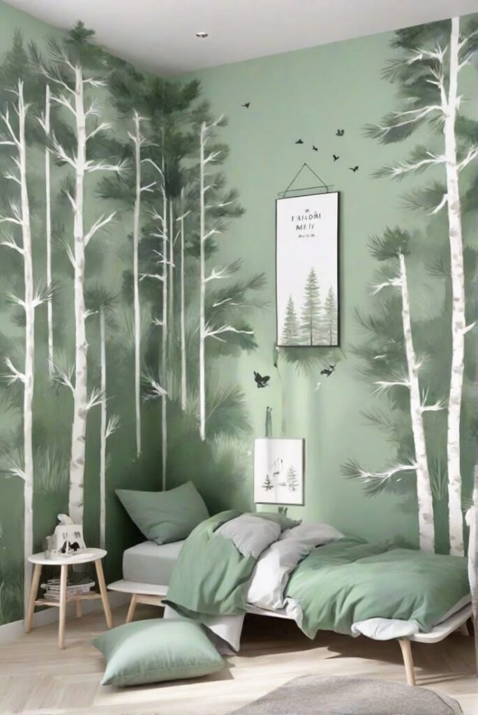 Nature-Inspired Wall Paint Designs