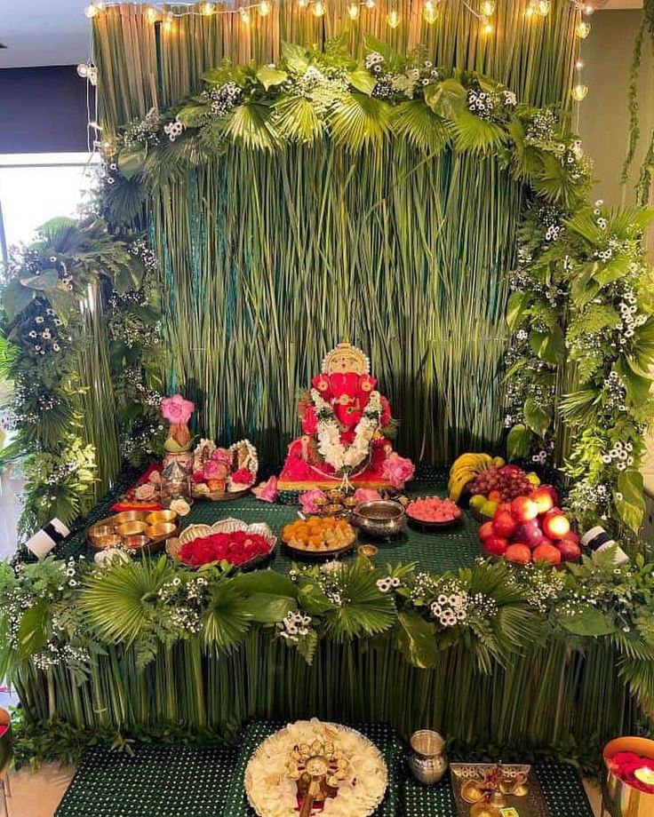 Eco-Friendly Ganesh Chaturthi Decoration Ideas3