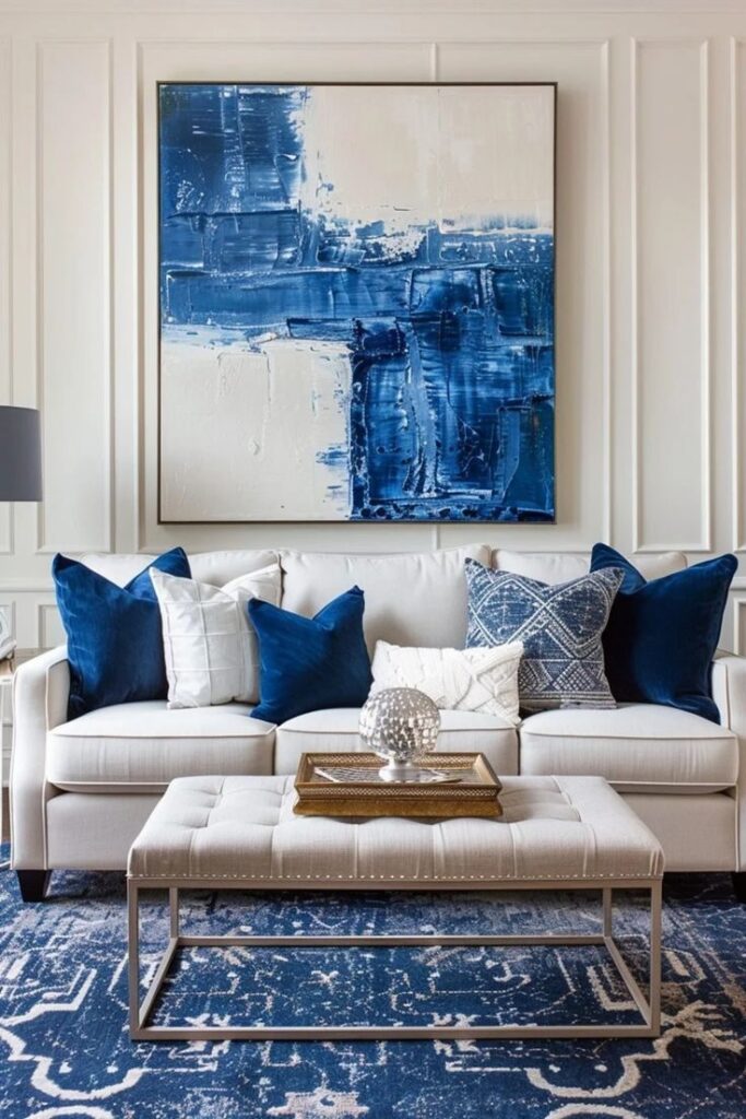 Blue and Silver: Sleek and Sophisticated