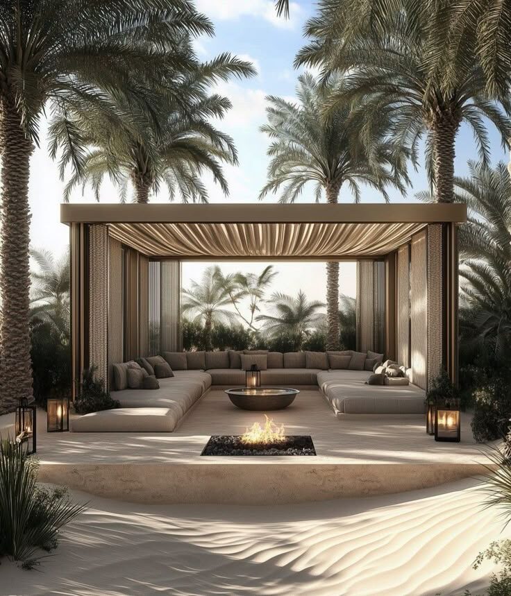 Luxurious Outdoor Living Areas