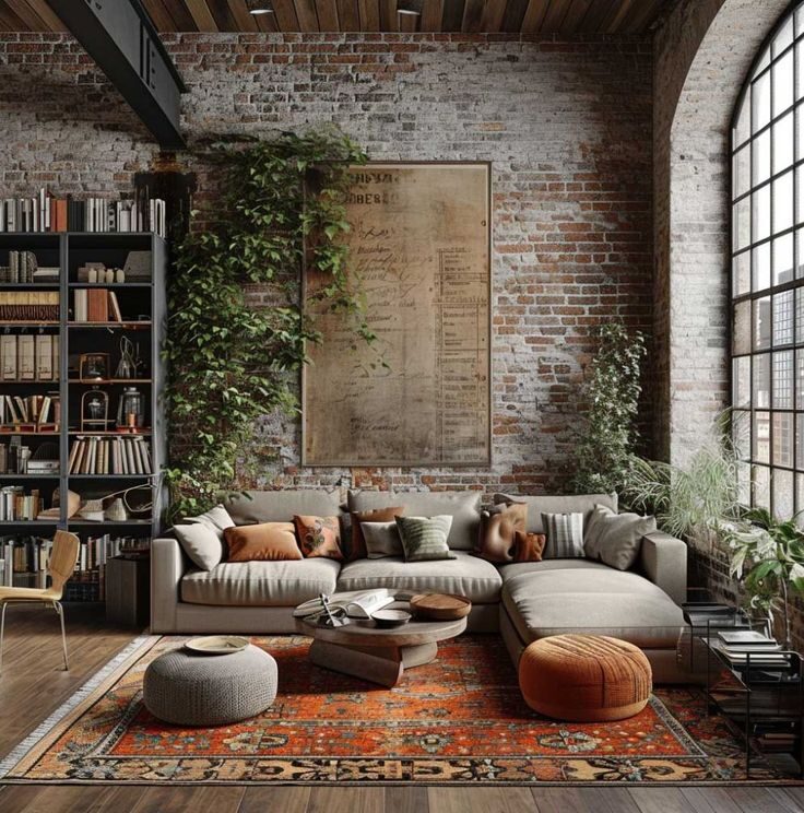 Industrial Charm: Blend Raw Elements with Modern Style