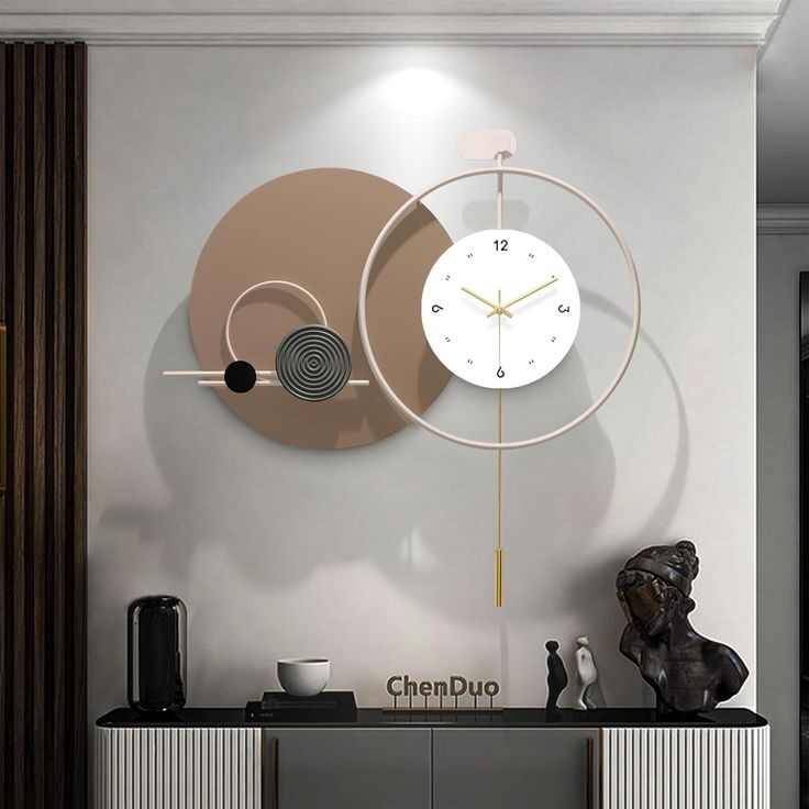 Hang Wall Clocks in the Living Room or Dining Area