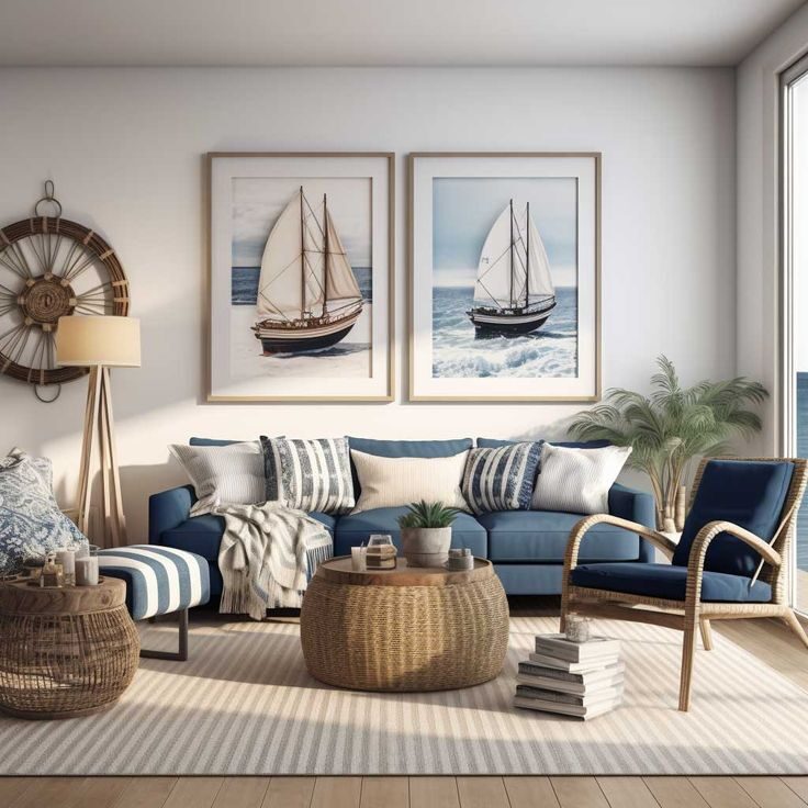 Coastal Style: Relaxed, Breezy, and Nautical