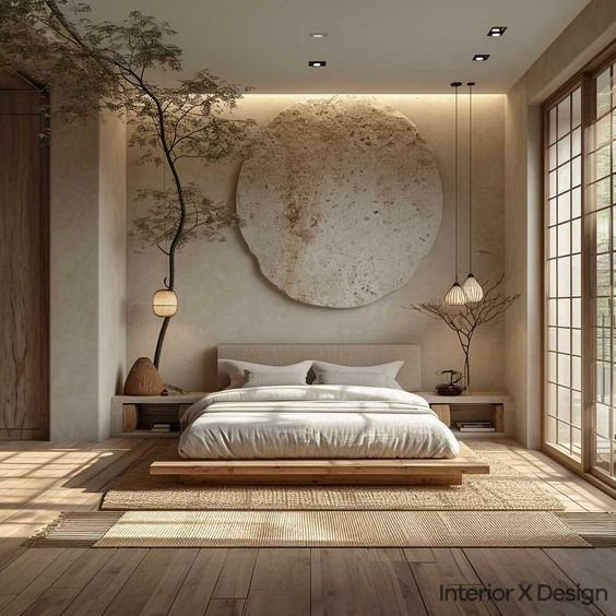 Japanese Zen Aesthetic Bedroom: Tranquil and Calm